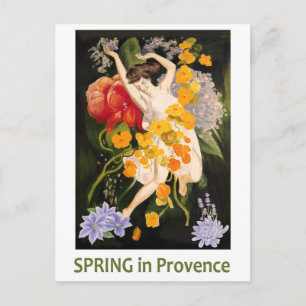 Spring in Provence, France Postcard