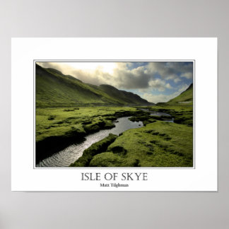 Spring in Scottish Highlands Poster