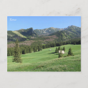 Spring in Tatras Postcard