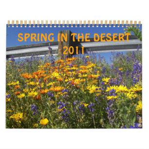 SPRING IN THE DESERT CALENDAR