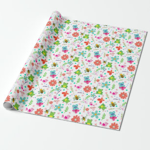 Spring in the Garden Wrapping Paper
