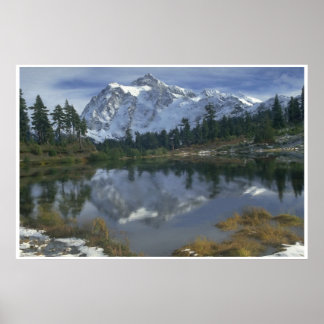 Spring in the High Mountains Poster