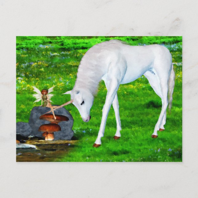 Spring in the Meadow Postcard (Front)