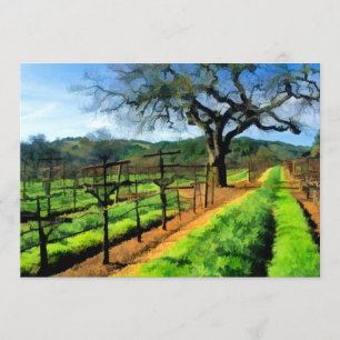 Spring in the Vineyard Invitation