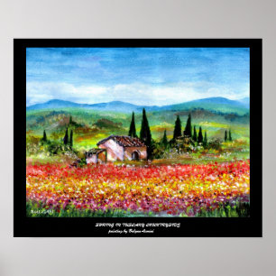 SPRING IN TUSCANY 2 POSTER