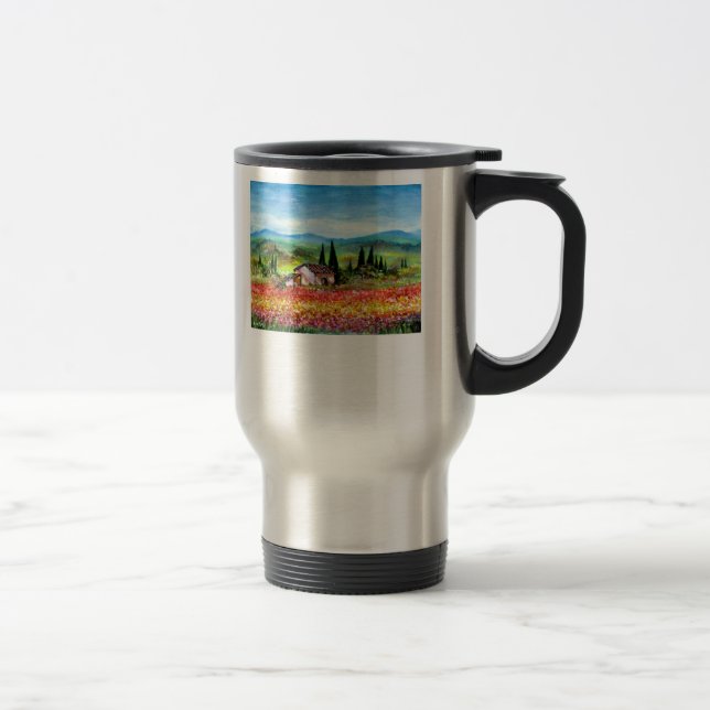 SPRING IN TUSCANY 2 TRAVEL MUG (Right)