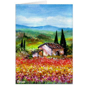 SPRING IN TUSCANY COUNTRYSIDE