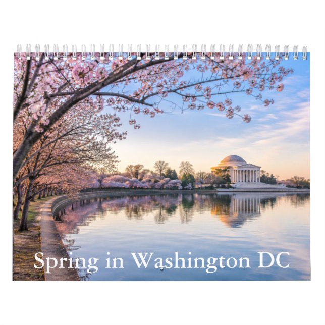 Spring in Washington DC Calendar  (Cover)