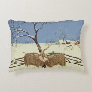 Spring in Winter 1987 Decorative Cushion