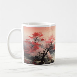 Spring Ink Painting Coffee Mug