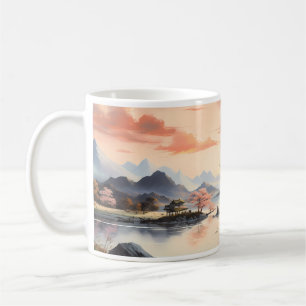 Spring Ink Painting Coffee Mug