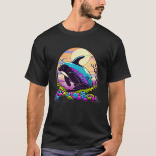 Spring into style with this charming Orca Artwork T-Shirt