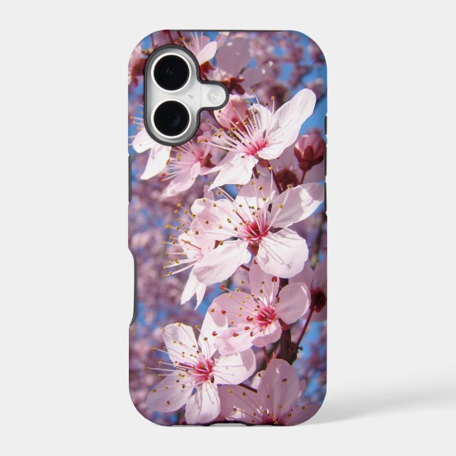 Spring iPhone 5 cases custom Pink Blossoms Sky (Back)
