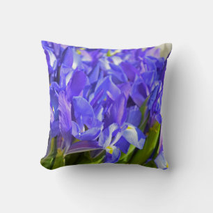 Spring iris cushion