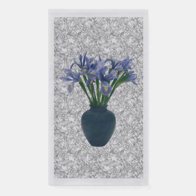 Spring Iris  Napkin (Front)