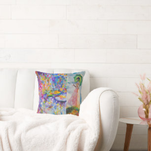 Spring is coming to me cushion