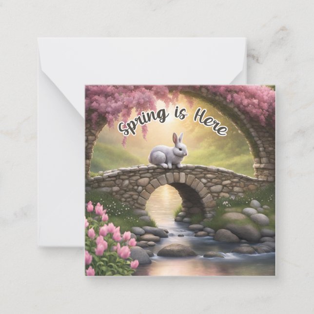 Spring is Here Card (Front)