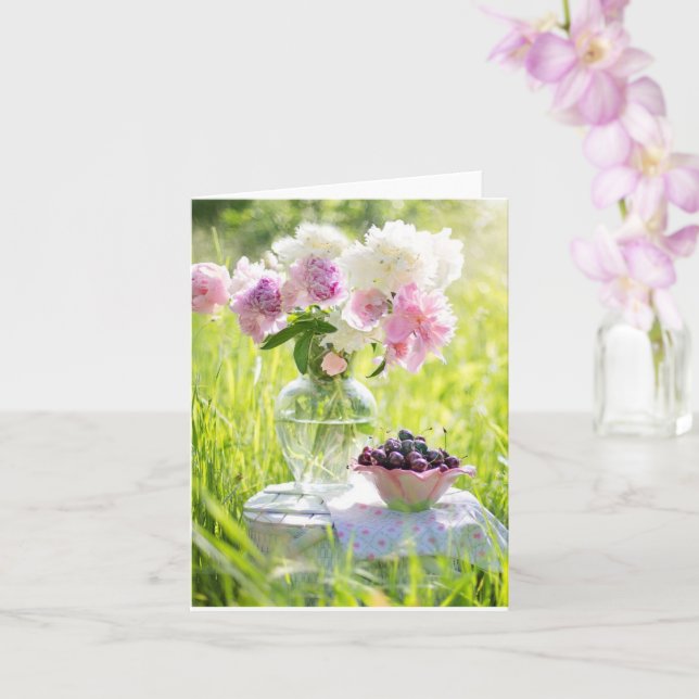 Spring is Here Card (Orchid)