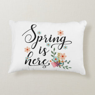 spring is here decorative cushion