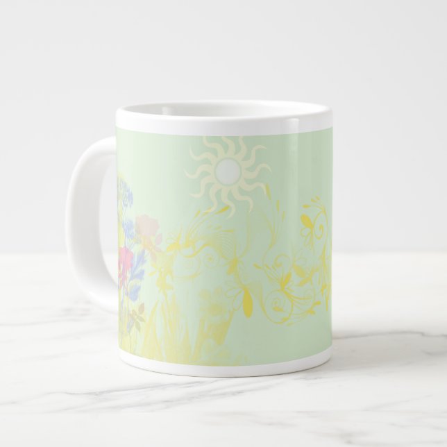 Spring is here - JUMBO mug, cup (Front Left)