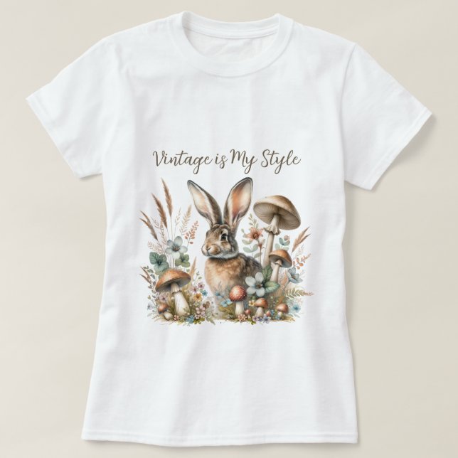 Spring Jack Rabbit T-Shirt (Design Front)