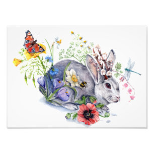 Spring Jackalope Photo Print