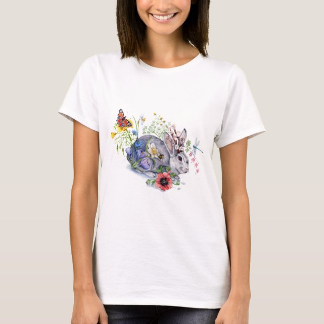 Spring Jackalope T-Shirt (Front)