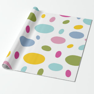 Spring Jelly Bean Wrapping Paper