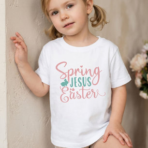 Spring Jesus Easter T-Shirt for Kids