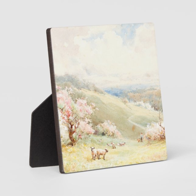 Spring, Joseph Rubens Powell   Plaque (Front)