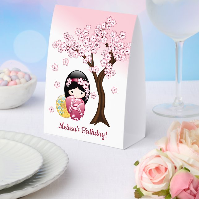 Spring Kokeshi Doll Cute Japanese Geisha (Insitu(Wedding))