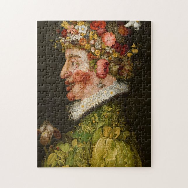 Spring, La Primavera by Giuseppe Arcimboldo Jigsaw Puzzle (Vertical)