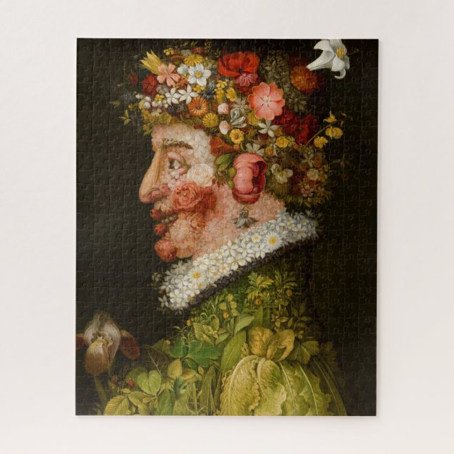 Spring, La Primavera by Giuseppe Arcimboldo Jigsaw Puzzle (Vertical)