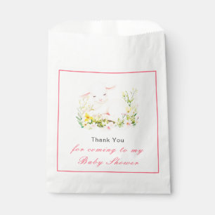 Spring Lamb Baby Shower Favour Bags