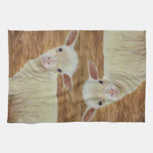 Spring Lamb Tea Towel