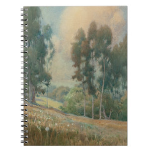 Spring Landscape (1911)  Serene Watercolor Scenery Notebook