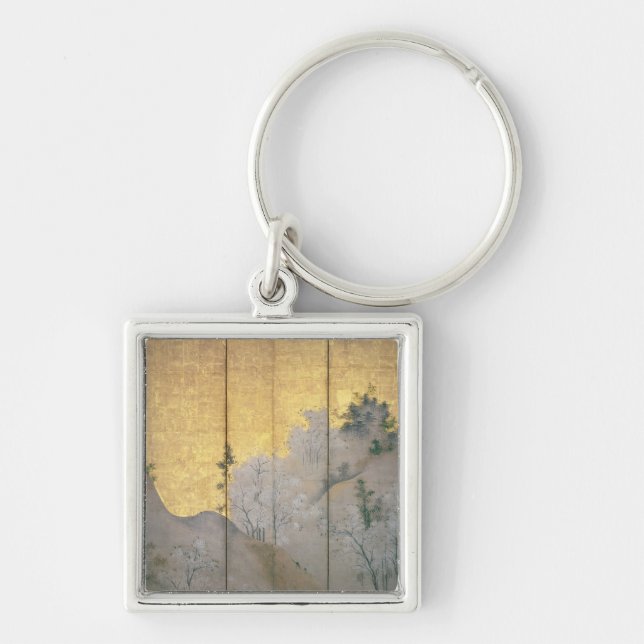Spring Landscape Key Ring (Front)