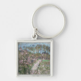 Spring Landscape Key Ring