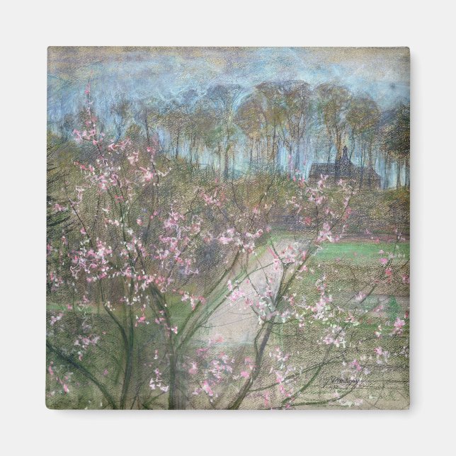 Spring Landscape Magnet (Front)