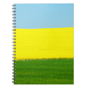 Spring Landscape Meadow Notebook