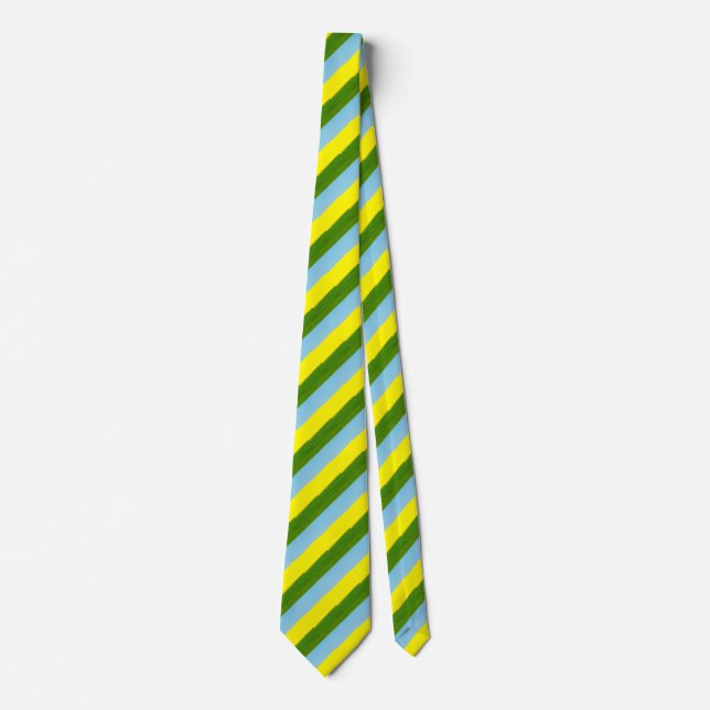 Spring Landscape Meadow Tie (Front)