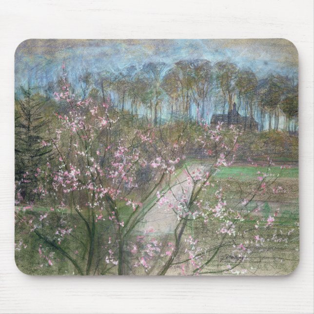 Spring Landscape Mouse Mat (Front)