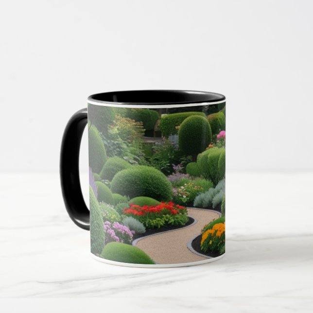 spring landscape mug (Front Left)