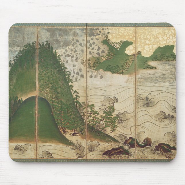Spring Landscape with Sun Mouse Mat (Front)