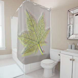Spring Leaf Shower Curtain