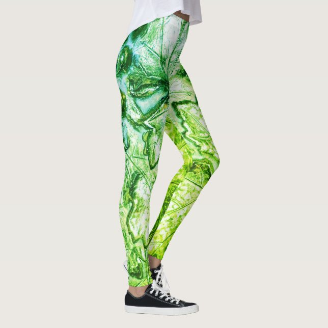 SPRING LEAVES LEGGINGS (Right)