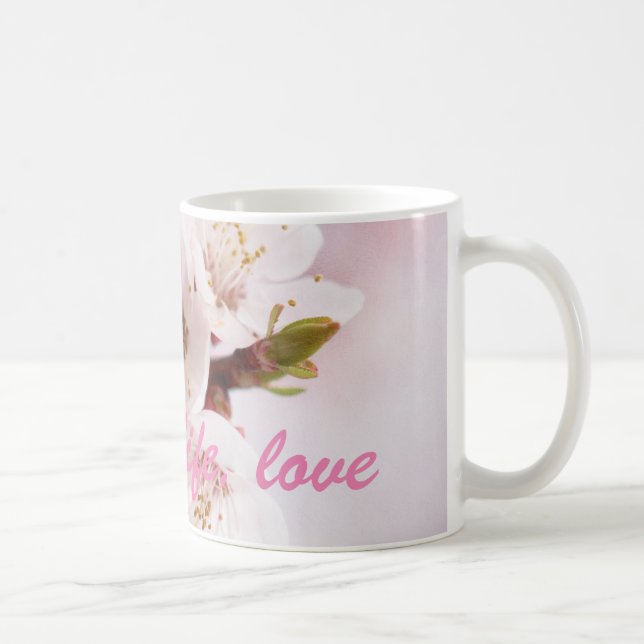 Spring, life, love coffee mug (Right)