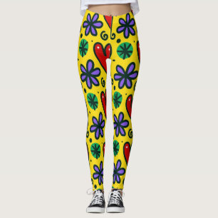 Spring Love Leggings