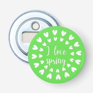 Spring Love, Little Hearts Bottle Opener