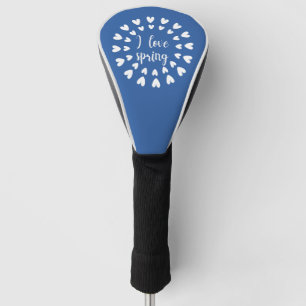 Spring Love, Little Hearts Golf Head Cover